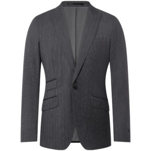 Jean-Pierre Grey suit jacket, The Bespoke Room Atlanta.