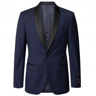 Indigo Shawl Tux Jacket dinner jacket, The Bespoke Room Atlanta.