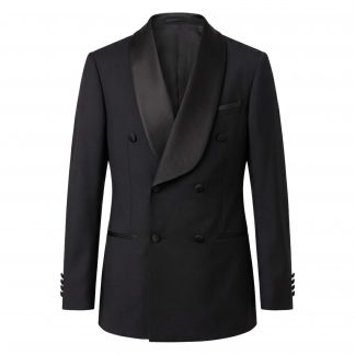 Black DB Black Shawl Tuxedo Jacket